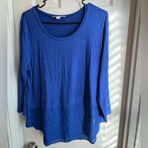 🔴Michael Kors Royal Blue Women's Blouse